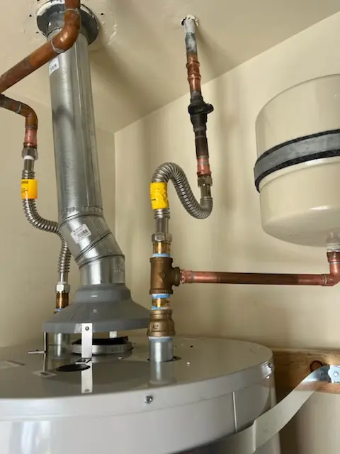 Water heater installation and plumbing repair in Williamsville